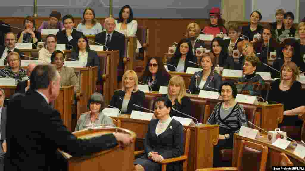 Montenegro - International Women's Day, Podgorica, 8Mar2013.