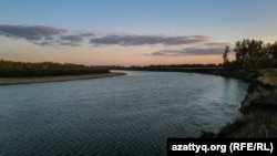 Река Урал. Западно-Казахстанская область, 29 сентября 2025 года 