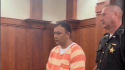 Бекзод Асраров в зале суда
