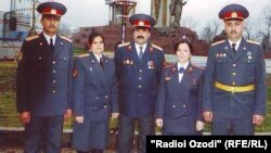 Tajikistan -- The women in army of Tajikistan, 05Jan2011