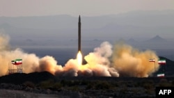 Pamje gjatë testimit të raketës Qiam në Iran, foto nga arkivi