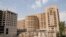 Armenia -- New apartment blocks constructed in Yerevan, undated.