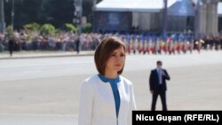 Președinta Maia Sandu de Ziua Independenței, Chișinău, 27 august 2021.