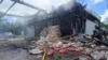 Наслідки удару по АЗС, Ізюм Харківська область, архівне фото