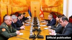 Gürcüstan və Ermənistan nazirlərinin Tbilisi görüşü