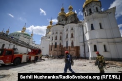 Києво-Печерська лавра після російського обстрілу, Київ, 15 червня 2026 року