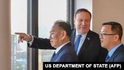 Kim Yong Chol la întîlnirea cu Mike Pompeo la New York