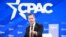 Consilierul american pentru securitate națională, Mike Waltz, vorbește în timpul Conferinței anuale de acțiune politică conservatoare (CPAC) la Gaylord National Resort & Convention Center din National Harbour din Oxon Hill, Maryland, pe 21 februarie 2025. 