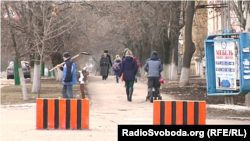 Центральна площа у селищі Новий Світ