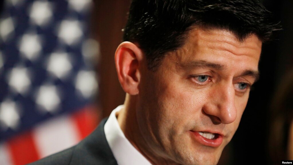 Speaker of the U.S. House of Representatives Paul Ryan says he supports sanctions.