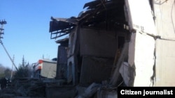 Uzbekistan - Gas explosion in Navoiy city, 10 February 2014.