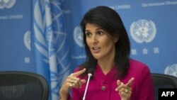 U.S. Ambassador to the United Nations Nikki Haley 