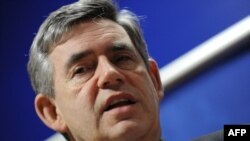 British Prime Minister Gordon Brown