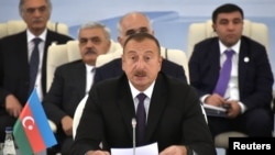 Президент Азербайджана Ильхам Алиев. 