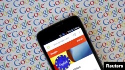 Смартфон с операционной системой Android от Google 