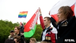 2009 год. Гей-парад у Маскве 