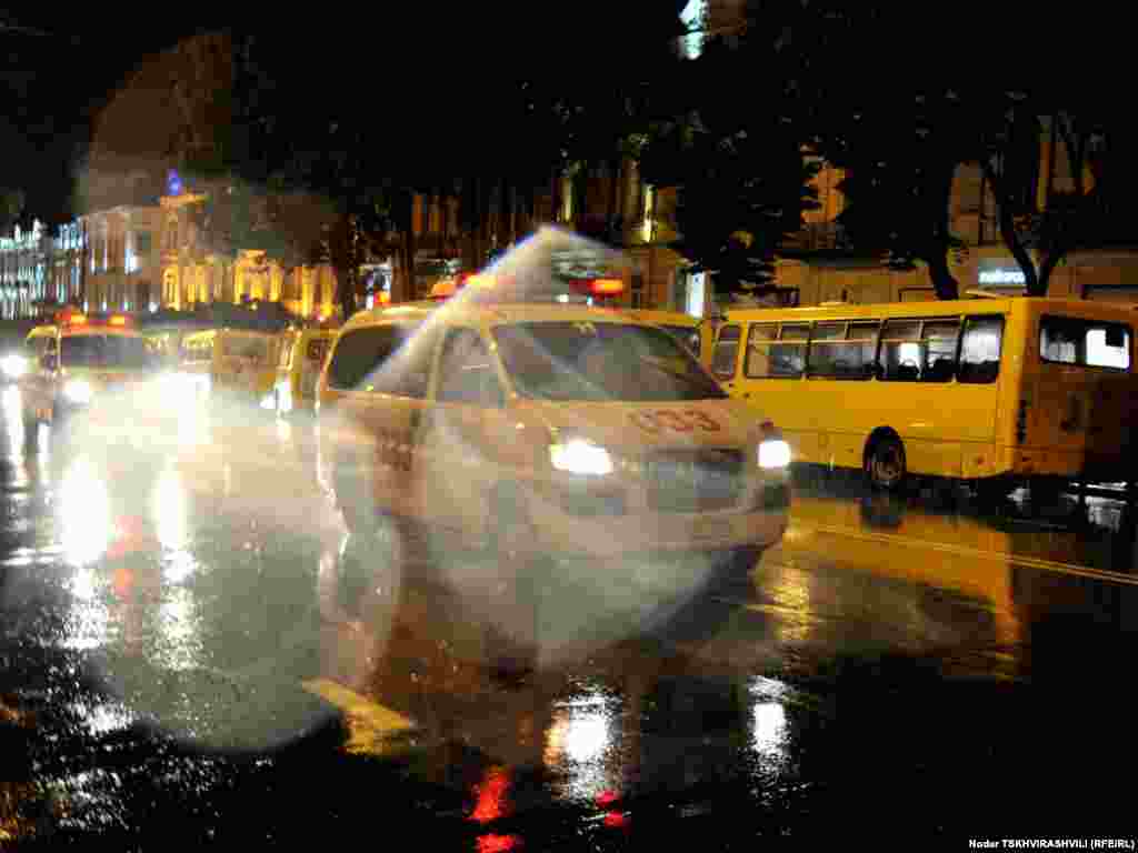 Georgia -- Police, Breaking up the demonstrations, Tbilisi, 26May2011