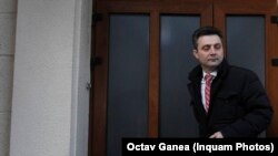 Tiberiu Nițu, fost procuror general, în 2016 când a fost audiat la DNA în calitate de suspect