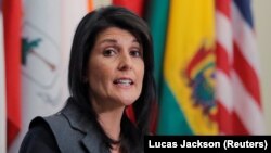 U.S. Ambassador to the United Nations Nikki Haley (file photo)