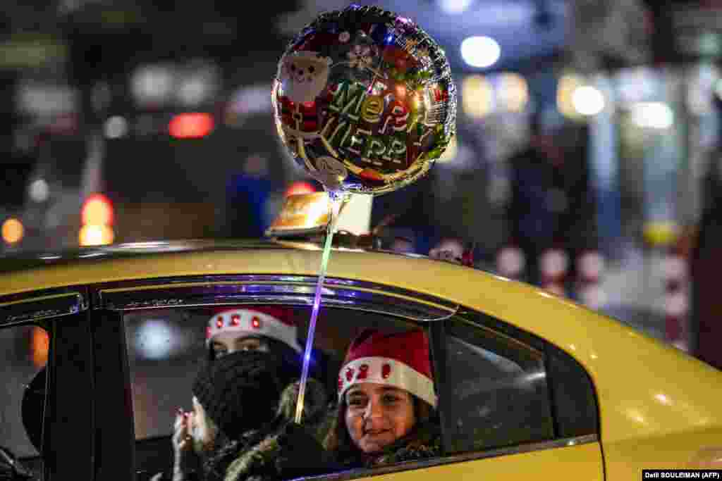 Перад Новым годам у горадзе Камышлы ў Сырыі, у якім большасьць жыхараў складаюць курды.