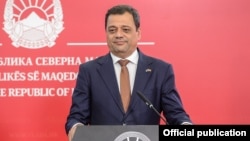 Kocho Angjushev, considered one of North Macedonia's richest citizens, served as a deputy prime minister for economic affairs from 2017 to 2020 under Prime Minister Zoran Zaev. (file photo)
