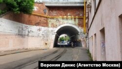 Трамвайно-пешеходный тоннель в Сыромятниках