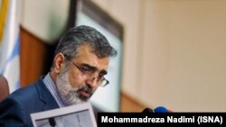 Spokesman of the Atomic Energy Organization of Iran (AEOI), Behruz Kamalvandi, File photo.