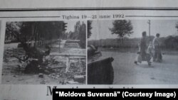 Moldova Suverana 23 iunie 1992, războiul de pe Nistru. 