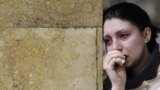 A woman weeps at the Park Kultury subway station in Moscow on March 30, 2010.