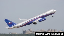 A Tupolev Tu-214ON monitoring aircraft used under the Open Skies Treaty (file photo)