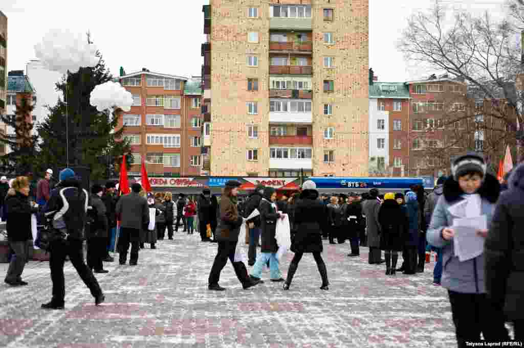 Russia -- Krasnoyarsk, miting 24.12.11