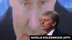 Kremlin spokesman Dmitry Peskov (file photo)