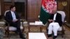 Ооганстандын президенти Ашраф Гани жана АКШнын коргоо министри Марк Эспер. Кабул. 20-октябрь, 2019-жыл.