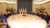 Իրանի և Տաջիկստանի նախագահներ Հասան Ռոհանին և Էմոմալի Ռահմոնը, Դուշանբե, 15-ը հունիսի, 2019թ. 