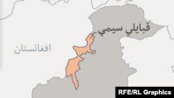 د پاکستان د قبایلي سیمو نقشه 