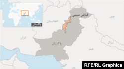 Pakistan's FATA area (in orange)