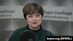 Ukrayina Mustaqil siyasiy araştırmalar merkeziniñ şurasınıñ yolbaşçısı Yuliya Tışçenko