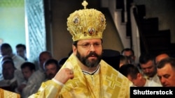 Глава Української греко-католицької церкви Святослав (Шевчук)