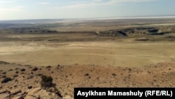 The Karakiya district of Kazakhstan is very dry and very hot and in winter can be bitterly cold -- a curious place to host a refugee center.