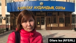 Белсенді блогер Ақмарал Маделханова. Шымкент, 5 ақпан 2020 жыл.