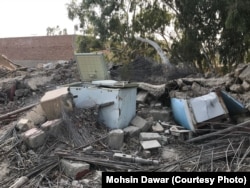 FILE: Many houses in Dande Darpakhel and across North Waziristan were destroyed.