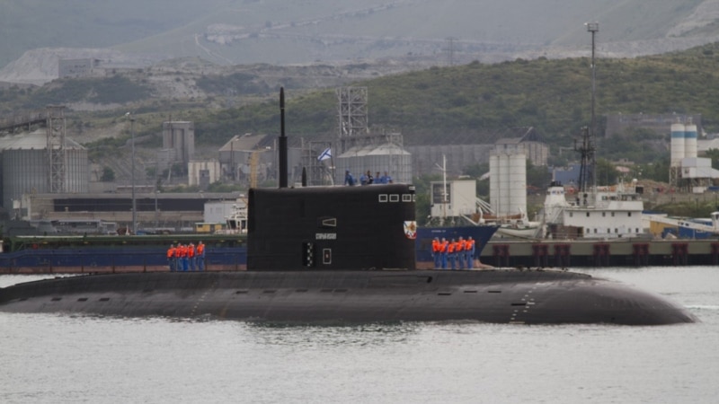 Российская подлодка «Старый Оскол» с ракетами «Калибр» на борту вышла в Черное море