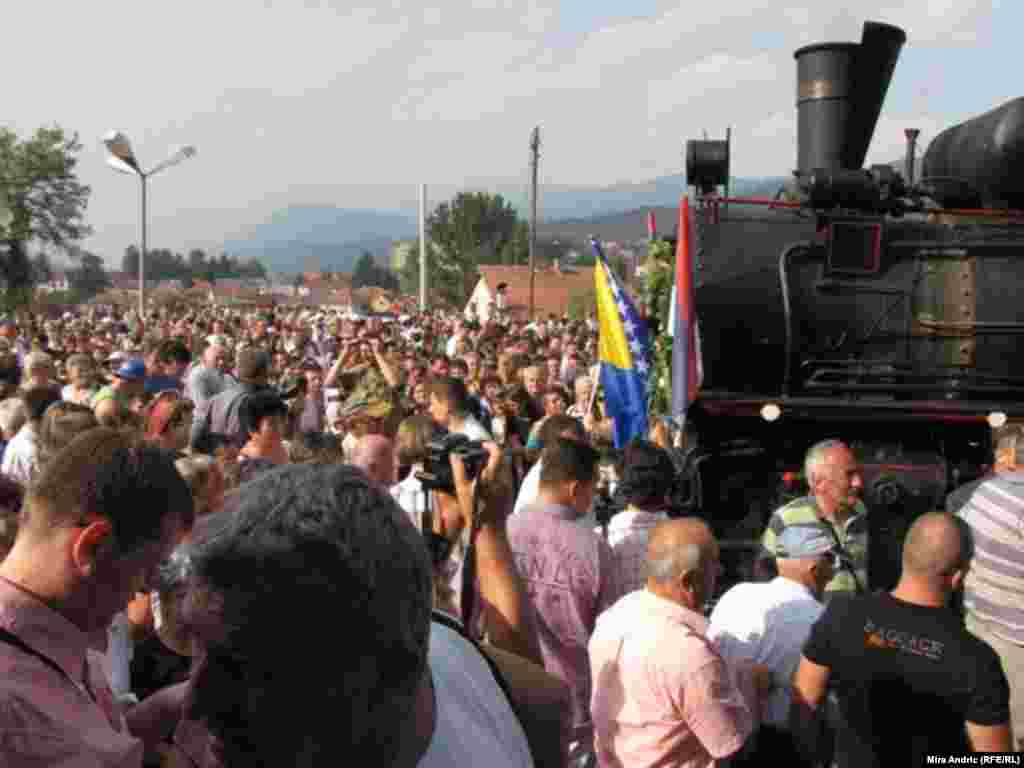 Građani dočekali "Ćiru" u Višegradu