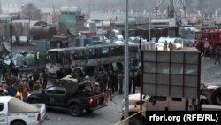A suicide attack killed six Afghan army soldiers in Kabul on December 13.