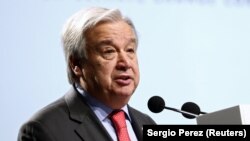 Sekretari i Përgjithshëm i Kombeve të Bashkuara, Antonio Guterres. 