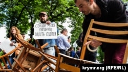 Акція на підтримку Сенцова у Києві, 22 травня 2018 