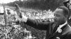 Martin Luther King, Jr. la Memorialul Lincoln din Washington la 28 august 1963