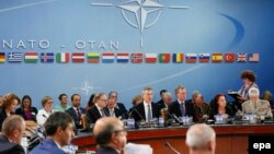 НАТО-ға мүше елдер қорғаныс министрлерінің жиыны. Брюссель, 14 маусым 2016 жыл.