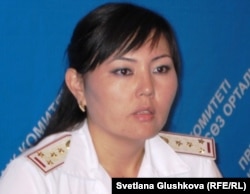 Республикалық қылмыстық атқару жүйесі комитетінің ресми өкілі Самал Ғадылбекова. Астана, 27 тамыз 2011 жыл.