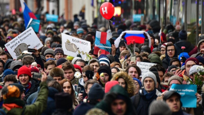 В России за участие в «забастовке избирателей» задержано около 250 человек